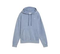 PUMA Felpa con Cappuccio Unisex Ess Elevated Relaxed Wash FL (Confezione da 1)