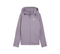 Felpa con cappuccio Puma Evostripe Full-Zip lilla donna - XS