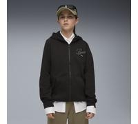 PUMA Ess Script - Felpa con Cappuccio e Zip Intera, da Ragazzo, Confezione da 1