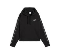 Puma Felpa Crop Ess Tape Comfort Nera da Donna M Nero
