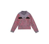 PUMA Felpa da Bambina Power Hypernatural AOP con Mezza Zip FL G
