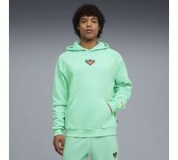 PUMA Felpa da basket con cappuccio Melo Alwayz On 1 da uomo, Abbigliamento, Verde, 3XL 3XL