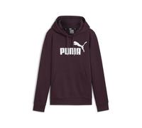 PUMA Felpa da Donna Ess+ con Cappuccio e Logo Metallico