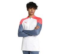 PUMA Felpa da Uomo Individualcup con Zip a 1/4