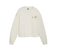 PUMA Felpa Ess+ Class Act Crew FL da Donna M