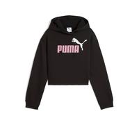 Puma Felpa Essential 2 Color N.1 Logo Black/Poised Pink da Bambina 140 Nero