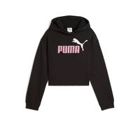 Puma Felpa Essential 2 Color N.1 Logo Black/Poised Pink da Bambina 164 Nero