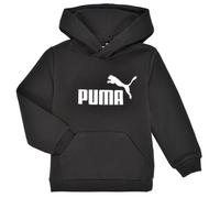 Puma Felpa ESSENTIAL BIG LOGO HOODIE in Nero 4 anni