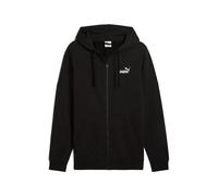 Puma Felpa Essential Logo N.1 Full-Zip Black da Uomo L Nero