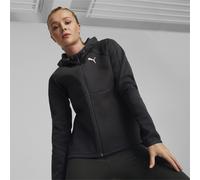 Puma Felpa Evostripe Full Zip Black da Donna XS Nero