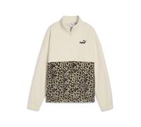 PUMA Felpa girocollo con stampa animalier Essentials da donna, Collections, Alpine Snow, S S