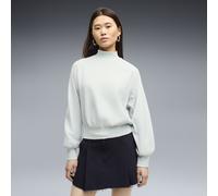 PUMA Felpa girocollo HER dal taglio morbido da donna, Abbigliamento, Verde, S S