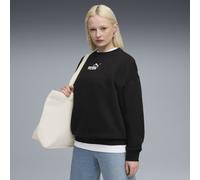 PUMA Felpa girocollo oversize Essentials Nature 2.0 da donna, Abbigliamento, Nero, M M