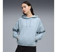 PUMA Felpa oversize con cappuccio HER da donna, Abbigliamento, Blu, S S