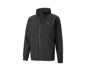 Puma Felpa Palestra Con Cerniera Con Cappuccio Nero Uomo M