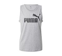 PUMA Felpa sportiva 'ESS No. 1' grigio / nero Uomo PUMA S grigio / nero