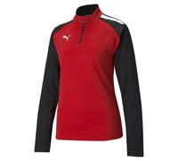 PUMA Felpa sportiva 'TeamLIGA' rosso / nero / bianco Donna PUMA S