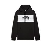 PUMA Felpa 'Squad' nero / bianco Uomo PUMA S