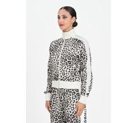 PUMA Felpe Donna Bianco Felpa con zip Felpa con zip T7 Leo Luxe All-Over Print A