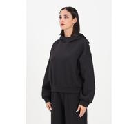 PUMA Felpe Donna Nero Felpa con cappuccio Felpa con cappuccio Wardrobe Essential