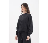 PUMA Felpe Donna Nero Felpa girocollo Felpa girocollo WARDROBE Essentials Oversi