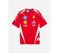 Puma Ferrari Authentic Replica Leclerc M - T-shirt - Uomo - Rosso S