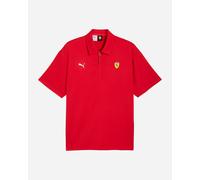 PUMA Polo Scuderia Ferrari Cloudspun da uomo, Accessori, Rosso, S S