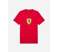 Puma Ferrari Colored Big Shield M - T-shirt - Uomo - Rosso L