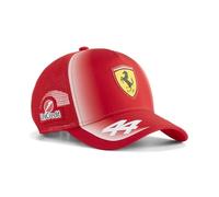 PUMA Scuderia Ferrari F1 2026 Cappellino Trucker Bambino Lewis Hamilton - Rosso - Taglia Unica