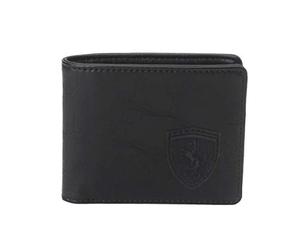 PUMA Ferrari Lifestyle - Portafoglio da uomo Puma Black OSFA