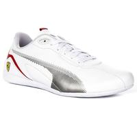 Puma Ferrari Neo Gatto Pista Termiche Basso con Lacci Uomo Scarpe Bianco Red UK