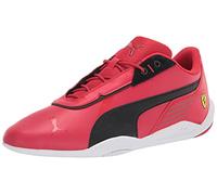 PUMA Ferrari R-cat Machina Sneaker unisex per adulti, Rosso Corsa-puma Bla, 46 EU