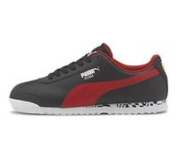 PUMA Ferrari Race Roma, Sneaker Unisex - Adulto, Nero (Puma Black-Rosso Corsa-Puma White), 46 EU