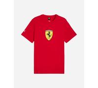 Puma Ferrari Scudetto M - T-shirt - Uomo - Rosso L