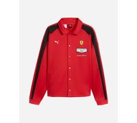 Puma Ferrari T7 M - Felpa - Uomo - Rosso L