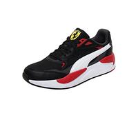 PUMA Ferrari X-Ray Speed, Scarpe da Ginnastica Unisex-Adulto, Black-Asphalt White, 44 EU