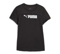 PUMA Fit Tee G, Camicia Bambine e Ragazze, Black, 164