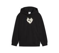 PUMA Flaming Love Hoodie TR G, Felpe con Cappuccio Bambina, PUMA Black, 176
