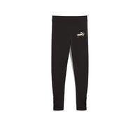 PUMA FLAMING LOVE Leggings G, pantaloni tuta donna Bambina, PUMA Black, 140