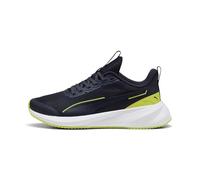 PUMA Flyer Lite 3 JR, Scarpe da Ginnastica, New Navy-Lemon Sherbert White, 38.5 EU