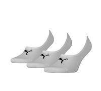 PUMA Footie, Calzini Unisex - Adulto, Bianco, 39-42