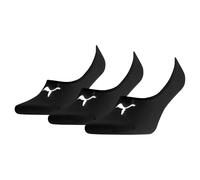 PUMA Footie, Calzini Unisex - Adulto, Nero, 35-38