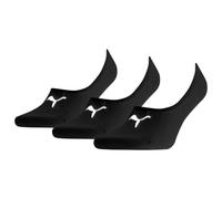 PUMA Footie, Calzini Unisex - Adulto, Nero, 43-46
