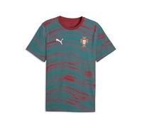 Puma Portugal Ftblculture Aop Short Sleeve T-shirt Verde S Uomo