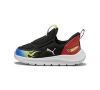 PUMA Fun Racer 2 Sliptech Hot Wheels Inf, Scarpe da Ginnastica Unisex-Bimbi 0-24, Black Lemon Sherbert Team Royal, 22 EU