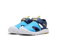 PUMA Fun Racer Sandal V PS, Slide, Speed Blue-PELÉ Yellow, 30.5 EU