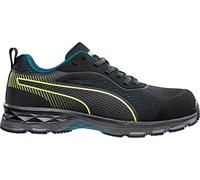 PUMA Fusibile delle donne di sicurezza tricottano basso EH resistente di slittamento del dito del piede composito, Nero e bianco, 39 EU