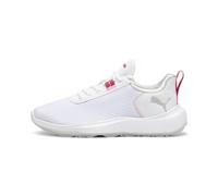 PUMA Fusion Crush Golf Shoes, Scarpe da Ginnastica Donna, Bianco Granato Rosa, 41 EU