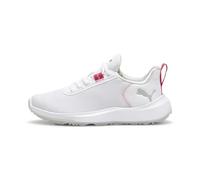 PUMA Fusion Crush Sport JR, Golf Shoe, White-Garnet Rose, 38 EU
