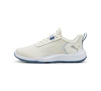PUMA Fusion Crush Sport Women's Golf Scarpe, Scarpe, Warm Bianco/Blu Horizon, 40.5 40.5